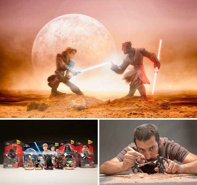 Chỉ bằng những mô hình đồ chơi, nghệ sĩ này đã cho ra nhiều bức ảnh ảo đến khó tin - Ảnh 2. Chỉ bằng những mô hình đồ chơi, nghệ sĩ này đã cho ra nhiều bức ảnh ảo đến khó tin - Ảnh 2.