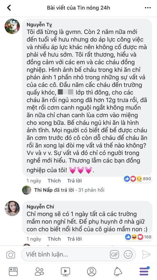 Bữa ăn trưa vội vã của nữ giáo viên mầm non, vừa ăn vừa bế trẻ và những câu chuyện phía sau - Ảnh 3.