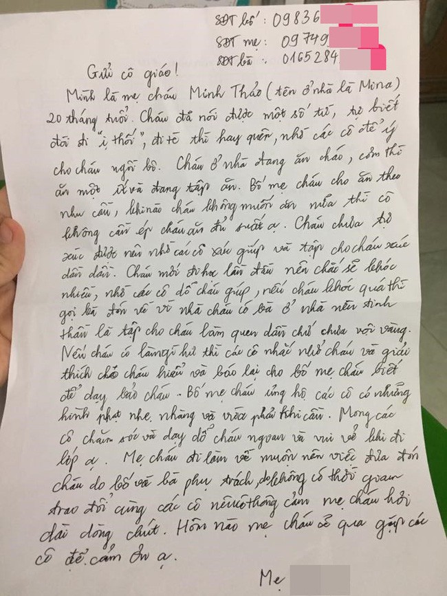 Viết tâm thư gửi cô giáo của con nhân ngày đầu con đi lớp, mẹ trẻ vừa gây xúc động vừa bị chê cầu kỳ - Ảnh 1.