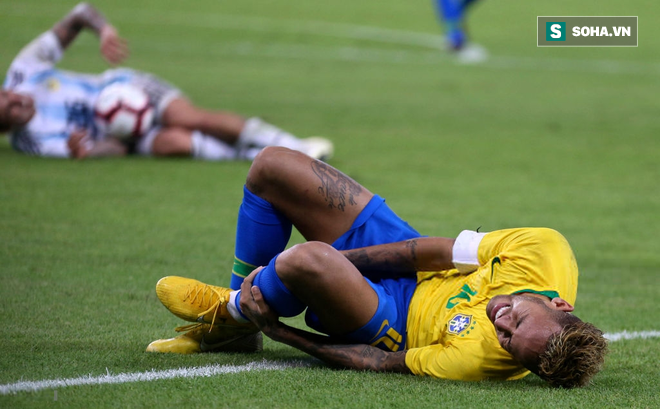 Vắng Messi, Neymar hạ gục Argentina sau màn ăn vạ thần thánh - Ảnh 2.