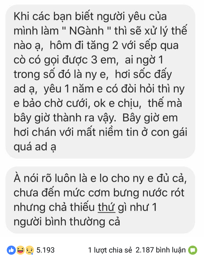 Choáng vì bạn gái giữ gìn bao lâu hóa ra là tay vịn, chàng trai còn bị mỉa mai tơi tả vì cách biết sự thật - Ảnh 1.