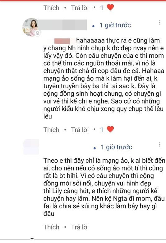 Bị bóc mẽ trộm hình sống ảo, bà mẹ trẻ chống chế: Em cũng y chang chỉ có chụp không đẹp - Ảnh 3.