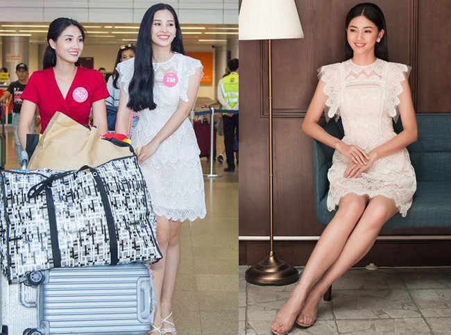 Mới đăng quang chưa đầy 1 tháng, Hoa hậu Trần Tiểu Vy đụng váy áo liên hoàn với cả loạt người đẹp Vbiz - Ảnh 12.
