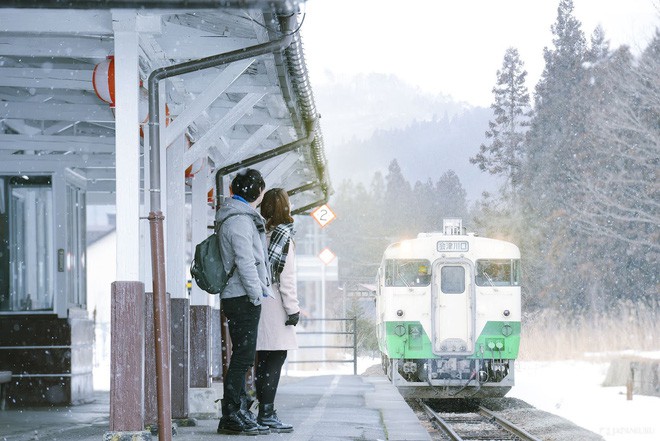 Tadami Line: Chuyến tàu hỏa nhỏ xinh nhất Nhật Bản, đi qua 4 mùa là 4 khung trời khác nhau - Ảnh 25.