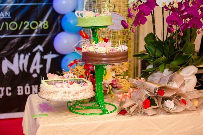 Trang trí tiệc sinh nhật chủ đề Nông trại  bé Sugar  bé Tom  Party Design