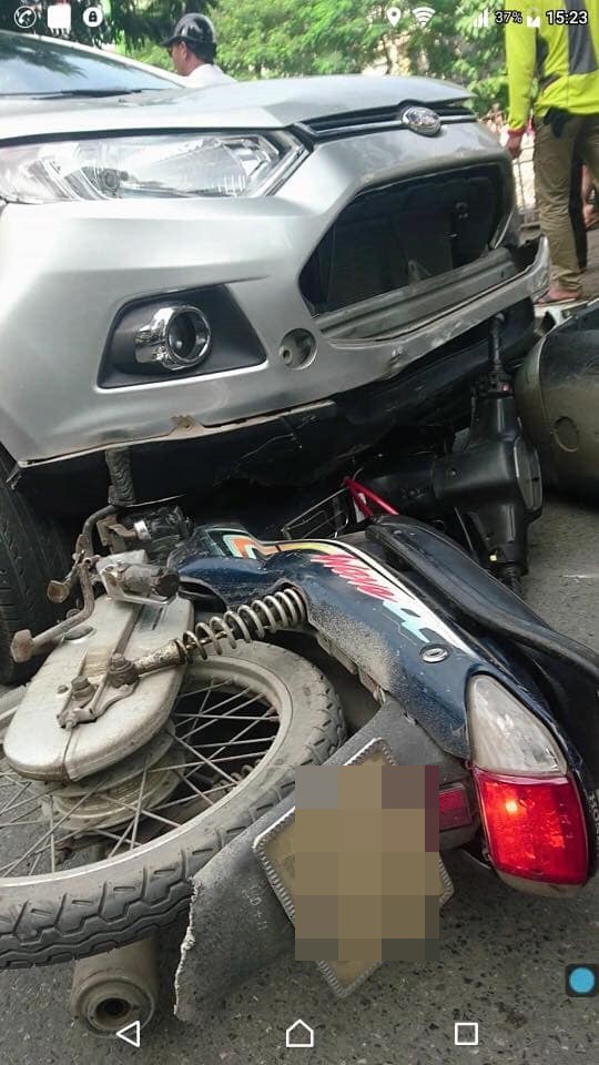 Vụ tai nạn liên hoàn ở Hà Nội khiến mạng xã hội sôi sục cuối giờ chiều chủ nhật  - Ảnh 2.