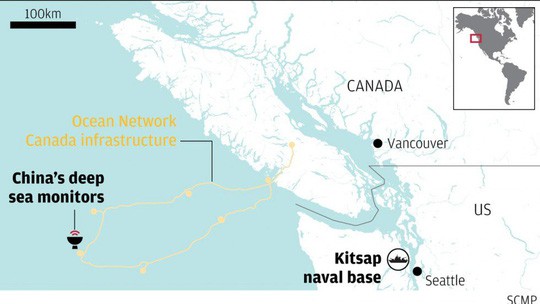 Thiết bị theo dõi của Trung Quốc được cài gần căn cứ hải quân Mỹ - Ảnh 1.