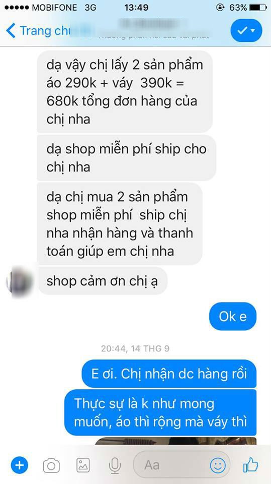 Lại thêm tai nạn mua hàng online cười ra nước mắt: nhận váy giống y mẫu, chỉ khác mỗi... chất vải - Ảnh 3.