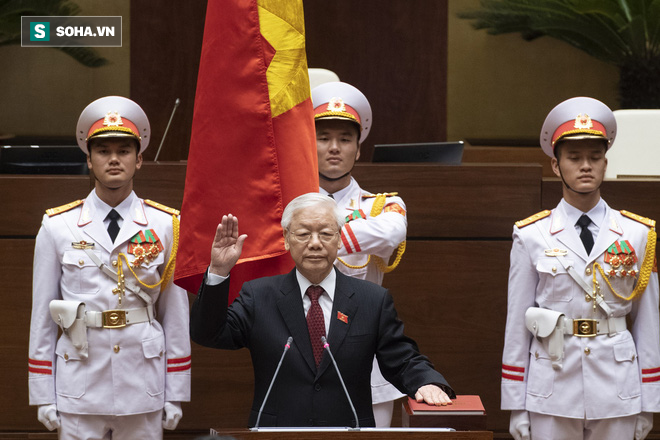 Hình ảnh Chủ tịch nước Nguyễn Phú Trọng tuyên thệ nhậm chức - Ảnh 5.