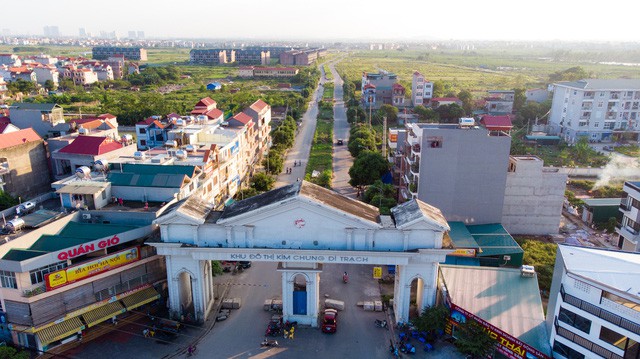  Toàn cảnh khu đô thị Kim Chung - Di Trạch vừa được điều chỉnh quy hoạch để giải cứu  - Ảnh 1.