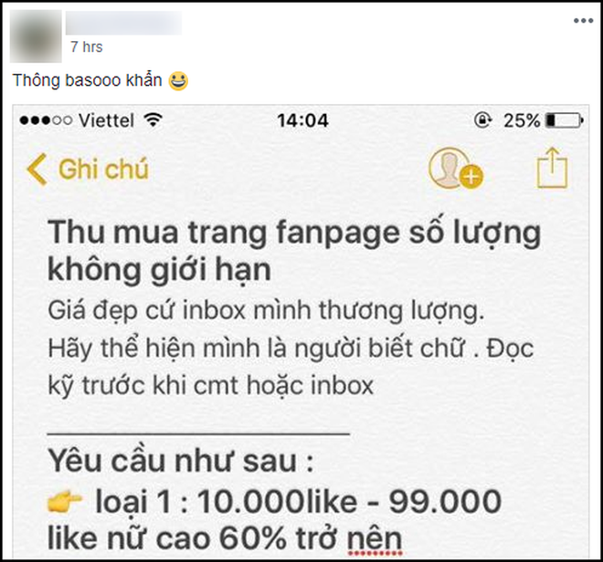 Cảnh báo khẩn cấp: Liên tiếp Facebook của nhiều người nổi tiếng bị hack sau 1 đêm, phải bỏ hàng chục triệu đồng để chuộc lại - Ảnh 6.