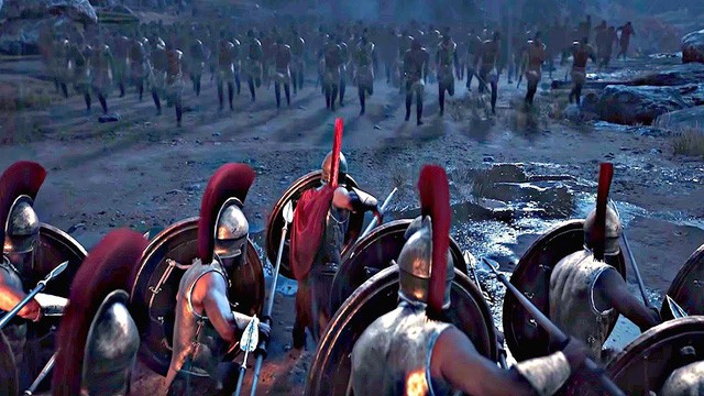 [Assassins Creed Odyssey] Cận cảnh gameplay trận chiến điên rồ Thermopylae, khi 300 = 1 triệu - Ảnh 3.