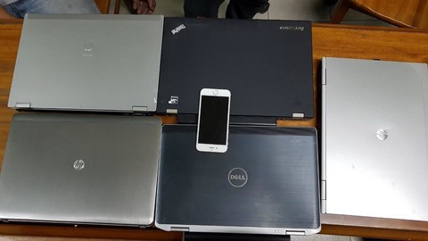 Nhân viên bảo vệ ở Sài Gòn rủ cháu vào công ty trộm 9 laptop - Ảnh 2.