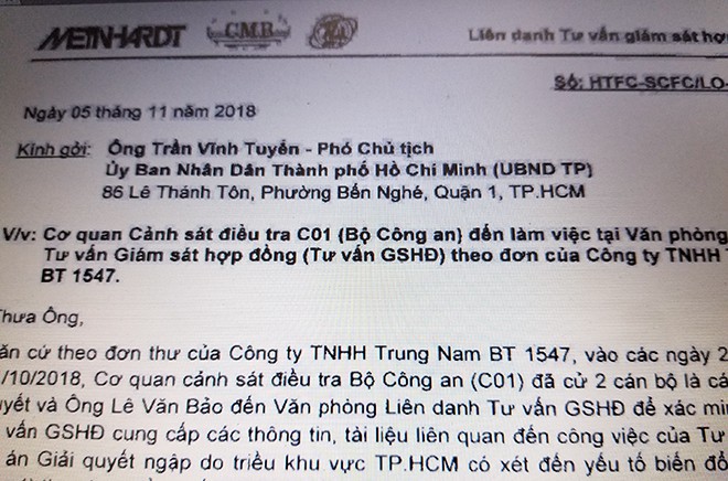 Bị điều tra, tư vấn giám sát “siêu dự án” cuống cuồng cầu cứu chính quyền - Ảnh 1.