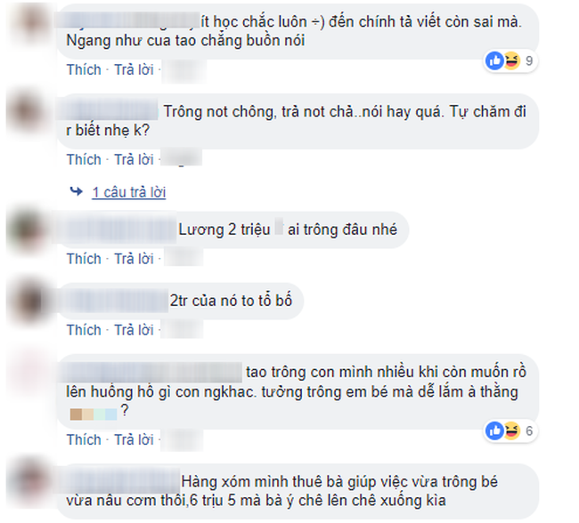 Tuyển người trông con 2 tháng ngày chỉ làm 8 tiếng, lương 2 triệu/tháng, ông bố Hà Nội bị ném đá tả tơi - Ảnh 3. Tuyển người trông con 2 tháng ngày chỉ làm 8 tiếng, lương 2 triệu/tháng, ông bố Hà Nội bị ném đá tả tơi - Ảnh 3.