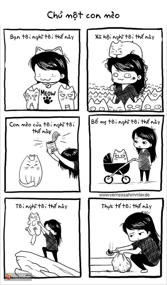 Bộ tranh: Dân nuôi mèo vào hết đây nhìn xem có thấy mình trong 1001 rắc rối này không nào! - Ảnh 6. Bộ tranh: Dân nuôi mèo vào hết đây nhìn xem có thấy mình trong 1001 rắc rối này không nào! - Ảnh 6.