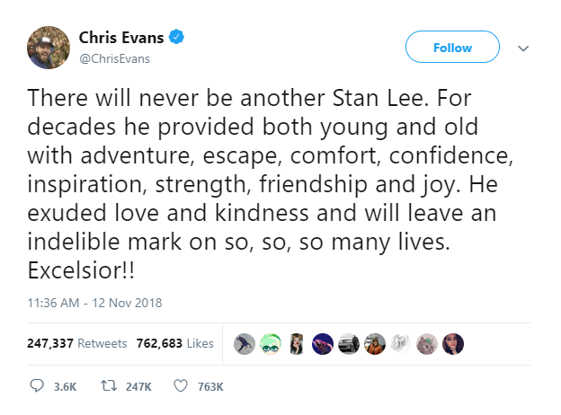 Từ Excelsior mà cả Internet đang dùng để tưởng nhớ cụ Stan Lee có nghĩa là gì? - Ảnh 1.