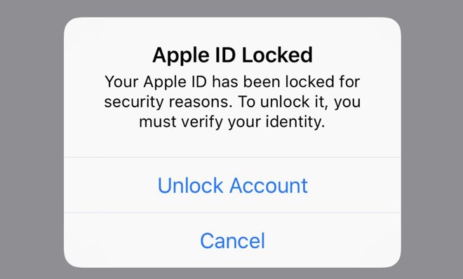 Người dùng iPhone ca thán bị khóa Apple ID - Ảnh 1.