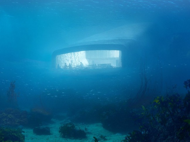 Sắp mở cửa nhà hàng dưới nước lớn nhất thế giới - Ảnh 1.