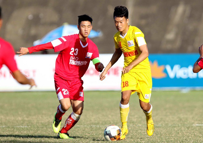 Sao U23 Việt Nam tỏa sáng giúp Hà Nội vô địch, làm quà chia tay thầy Quang Hải - Ảnh 2.