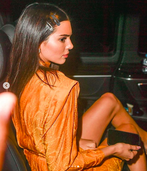 Góc nghiêng thần thánh của Kendall Jenner: Sống mũi cao vút, mắt to mi dài đẹp như búp bê - Ảnh 1.