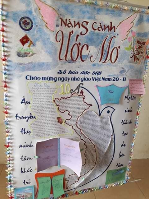 Phục sát đất với loạt siêu phẩm báo tường đầy sáng tạo chào mừng ngày nhà giáo Việt Nam 20/11 - Ảnh 15.