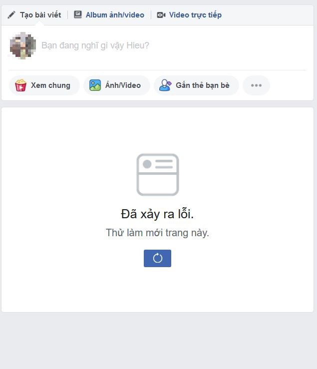 Facebook gặp lỗi, người dùng không thể làm mới bảng tin trên cả di động lẫn máy tính - Ảnh 2.