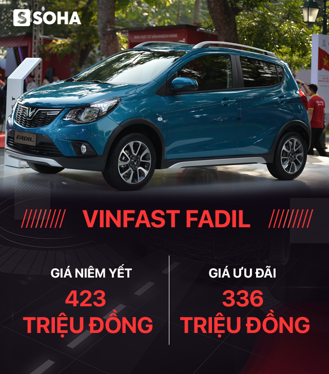 Giá bán chính thức của VinFast Fadil: 336 triệu đồng - Ảnh 2.