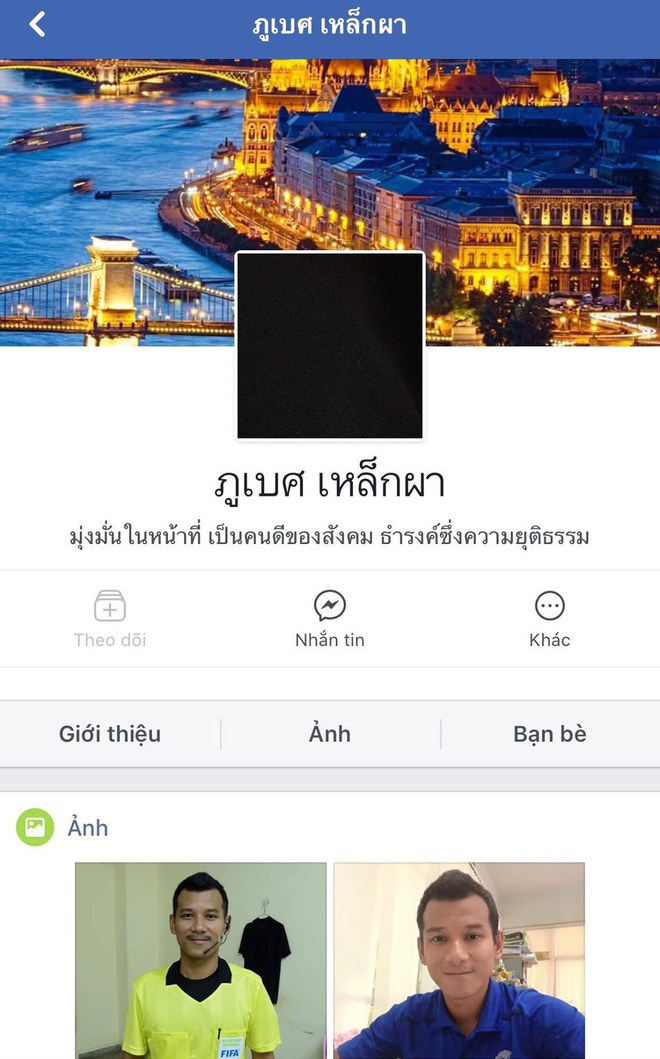 Đổi tên, thay avatar facebook màu đen, trọng tài biên người Thái phát hoảng vì CĐV Việt Nam? - Ảnh 8.
