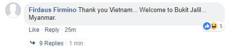 CĐV Malaysia cảm ơn Việt Nam, hứa sẽ đánh bại Myanmar để báo thù cho đội tuyển Việt Nam - Ảnh 2.