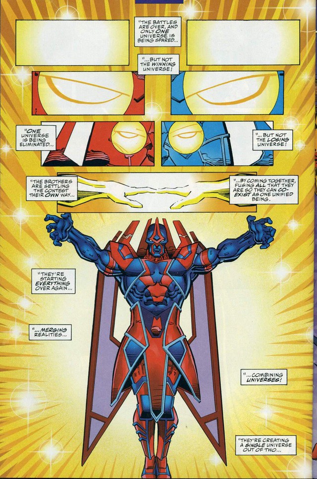 5 thực thể vũ trụ mạnh mẽ nhất được dung hợp từ 2 thế giới Marvel và DC: Khi Thanos kết hợp với Darkseid trở thành Siêu bạo chúa - Ảnh 2.