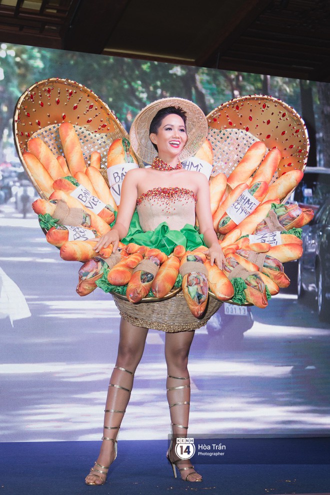 HHen Niê chính thức lựa chọn Bánh mì là trang phục dân tộc mang đến Miss Universe 2018 - Ảnh 3.