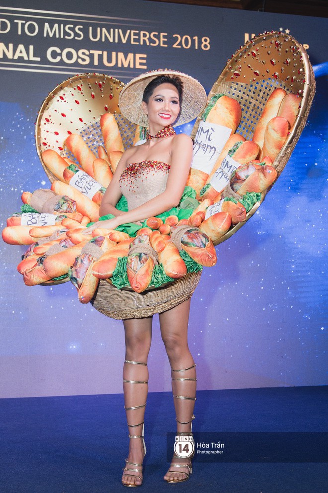 HHen Niê chính thức lựa chọn Bánh mì là trang phục dân tộc mang đến Miss Universe 2018 - Ảnh 4.