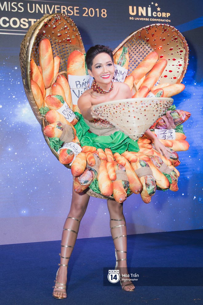HHen Niê chính thức lựa chọn Bánh mì là trang phục dân tộc mang đến Miss Universe 2018 - Ảnh 5.