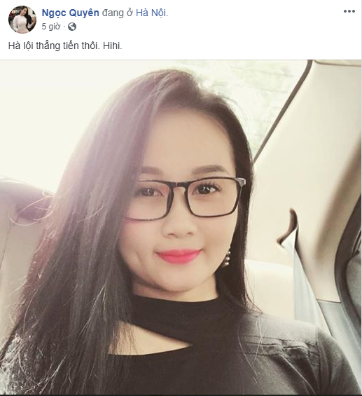 Bạn gái nóng bỏng hỏa tốc ra Hà Nội cổ vũ vua dội bom ĐTVN đấu Campuchia - Ảnh 1.