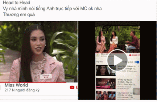 Á khôi Áo dài thấy xấu hổ vì Tiểu Vy nói tiếng Anh dở tại Miss World 2018? - Ảnh 4.