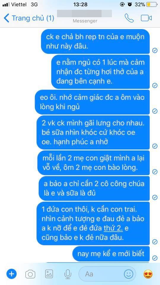 Ngày nào cũng nhắn tin cho người chồng đã mất, câu chuyện của vợ trẻ vừa sinh con 10 ngày khiến bao người rơi nước mắt - Ảnh 2.