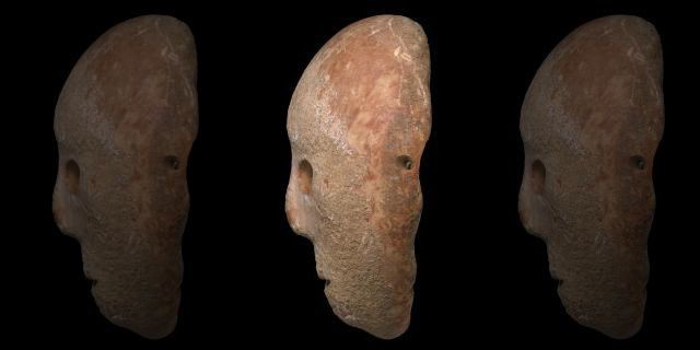 Bí ẩn mặt nạ đá 9.000 năm mới tìm thấy ở Israel, có cả xương gò má và mũi hoàn hảo - Ảnh 3.