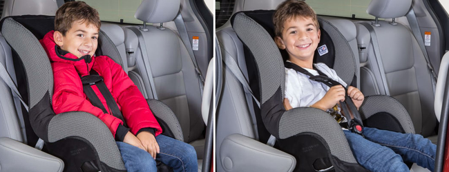 Mặc áo khoác cho trẻ khi đi ô tô có thể gây ra rủi ro đáng sợ như thế này - Ảnh 1.