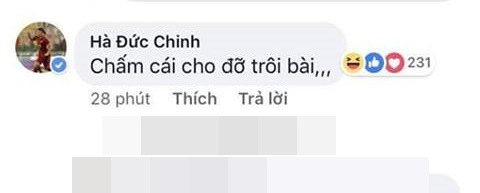 Facebook chính chủ của Hà Đức Chinh liên tục đáp trả chỉ trích của người hâm mộ - Ảnh 2.