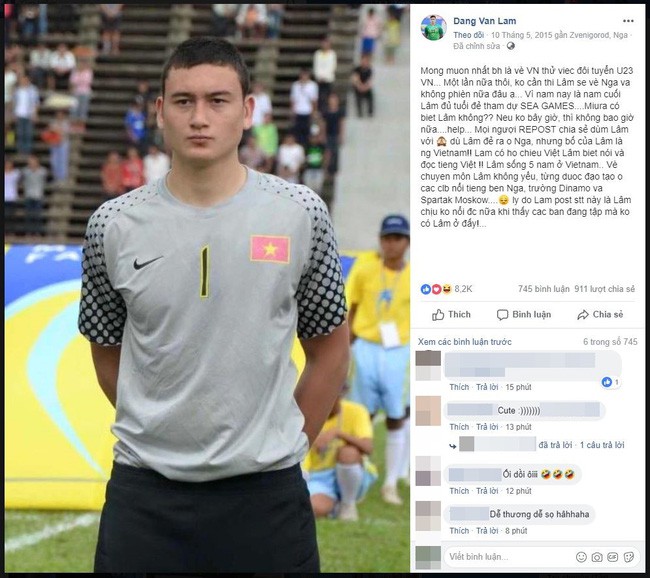 Chuyện bây giờ mới kể: Thủ thành số 1 Việt Nam Lâm Tây từng năn nỉ xin vào tuyển quốc gia như thế này - Ảnh 1. Chuyện bây giờ mới kể: Thủ thành số 1 Việt Nam Lâm Tây từng năn nỉ xin vào tuyển quốc gia như thế này - Ảnh 1.