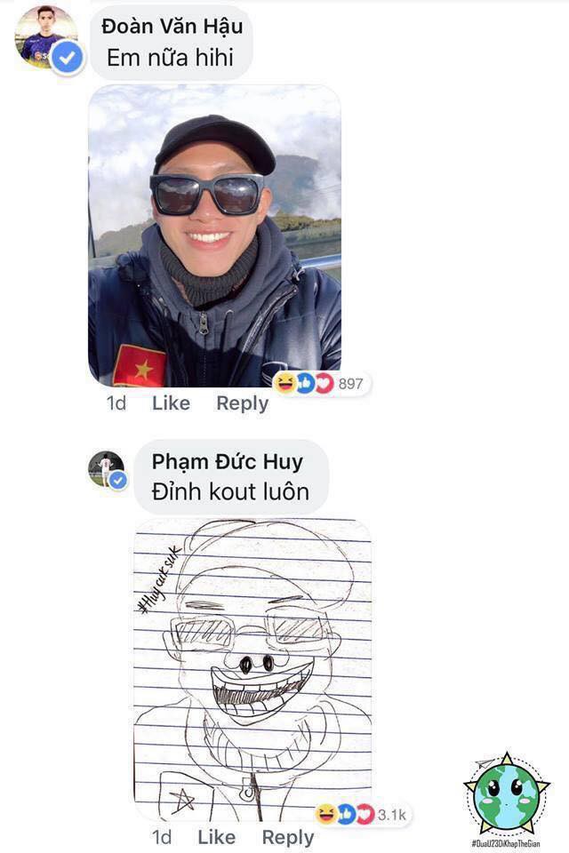 Cười ngặt nghẽo với loạt ảnh Đức Huy trổ tài vẽ đồng đội, trông ai cũng ngã cây y như tranh biếm họa - Ảnh 17. Cười ngặt nghẽo với loạt ảnh Đức Huy trổ tài vẽ đồng đội, trông ai cũng ngã cây y như tranh biếm họa - Ảnh 17.