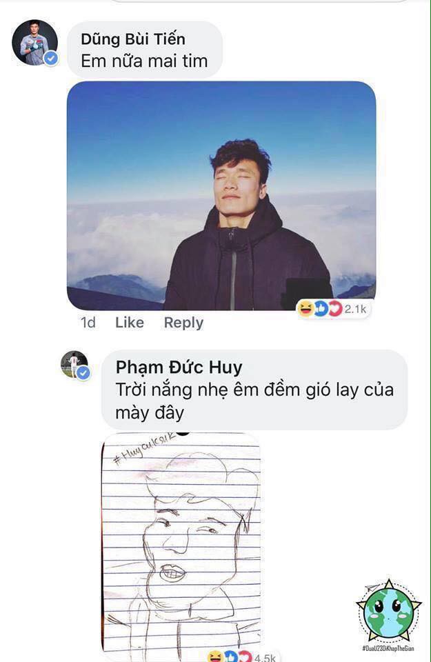 Cười ngặt nghẽo với loạt ảnh Đức Huy trổ tài vẽ đồng đội, trông ai cũng ngã cây y như tranh biếm họa - Ảnh 19. Cười ngặt nghẽo với loạt ảnh Đức Huy trổ tài vẽ đồng đội, trông ai cũng ngã cây y như tranh biếm họa - Ảnh 19.