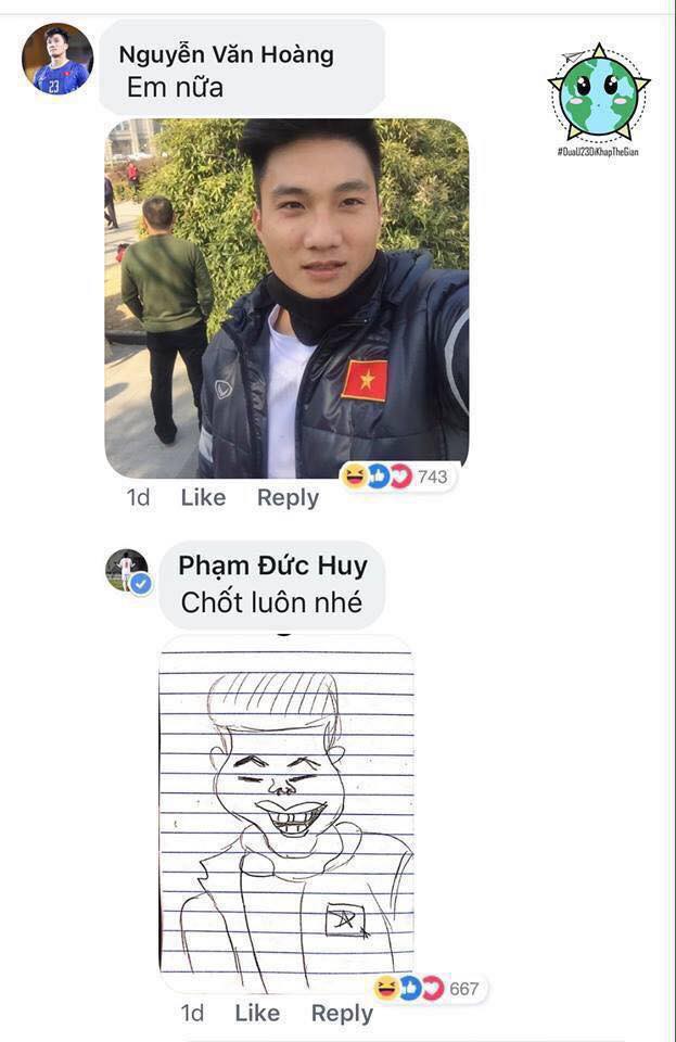 Cười ngặt nghẽo với loạt ảnh Đức Huy trổ tài vẽ đồng đội, trông ai cũng ngã cây y như tranh biếm họa - Ảnh 8. Cười ngặt nghẽo với loạt ảnh Đức Huy trổ tài vẽ đồng đội, trông ai cũng ngã cây y như tranh biếm họa - Ảnh 8.