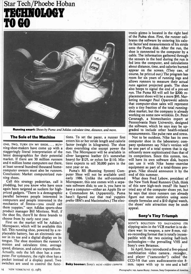 Puma hồi sinh mẫu Smartshoe 32 năm tuổi, từng là cú hit công nghệ bị lãng quên trong quá khứ - Ảnh 9.