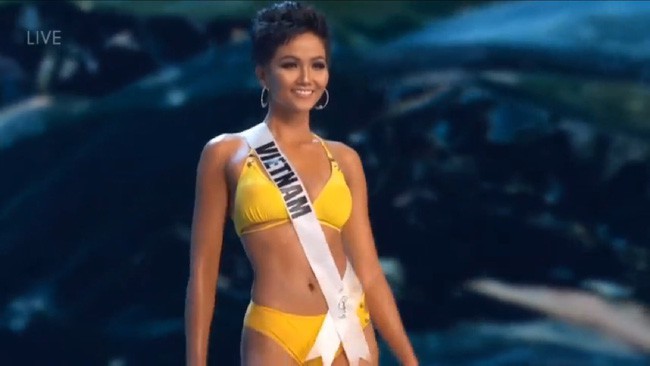 Bán kết Miss Universe 2018: Đại diện Việt Nam - HHen Niê khoe vóc dáng nóng bỏng đầy tự tin - Ảnh 2.