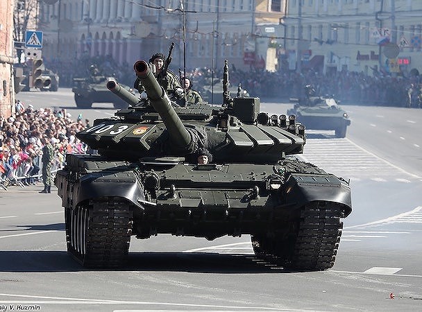 [ẢNH] Nga cấp tốc tăng cường xe tăng T-72B3 tới biên giới Ukraine trong tình hình nóng - Ảnh 6.