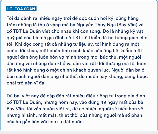 Nước mắt của TBT Lê Duẩn và nỗi đau tận cùng của người vợ ông không muốn bỏ - Ảnh 1.