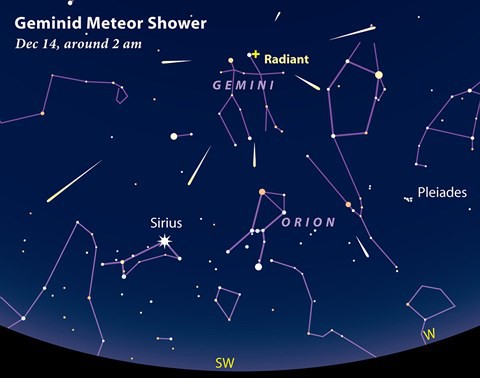 Mưa sao băng Geminid 2018 hôm nay lúc mấy giờ? - Ảnh 1.