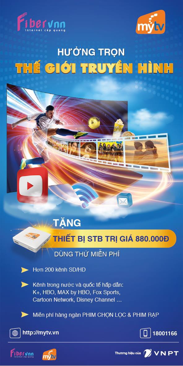 Mừng chiến thắng của tuyển Việt Nam, MyTV miễn phí đầu thu HD - Ảnh 1.